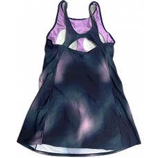 VESTIDO BODY FOR SURE CURTO SPORT AURORA - ROXO/ESTAMPADO